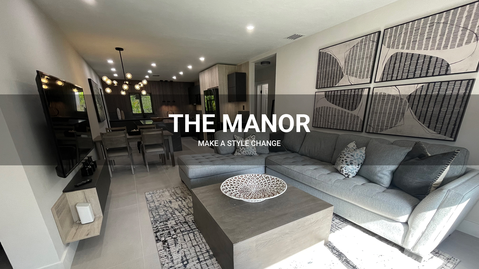 Living Room and Kitchen 
